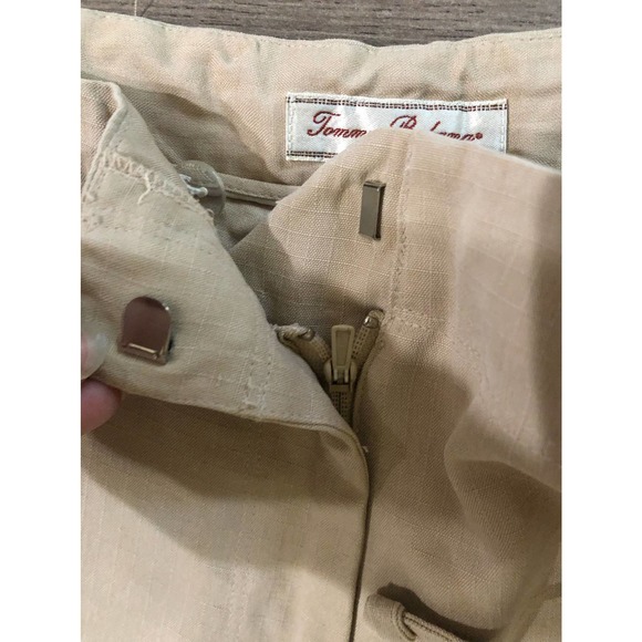 Tommy Bahama Size 10 Silk Ankle Pants - Picture 4 of 4
